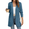 Fantaslook Cardigan Sweaters for Women Long Sleeve Open Front Cardigan with Pockets Casual Dressy Lightweight Fall Sweaters