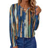 Fantaslook Henley Long Sleeve Shirts for Women Casual V Neck Fall Tops Dressy Work Blouses