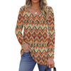 Fantaslook Womens Tops Dressy Casual Pleated Blouses V Neck Long Sleeve Shirts Fall Tunic Tops