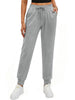 Fantaslook Womens Joggers with 3 Pockets Tapered Casual Sweatpants for Lounging Drawstring Athletic Pants Jogging Workout and Gym