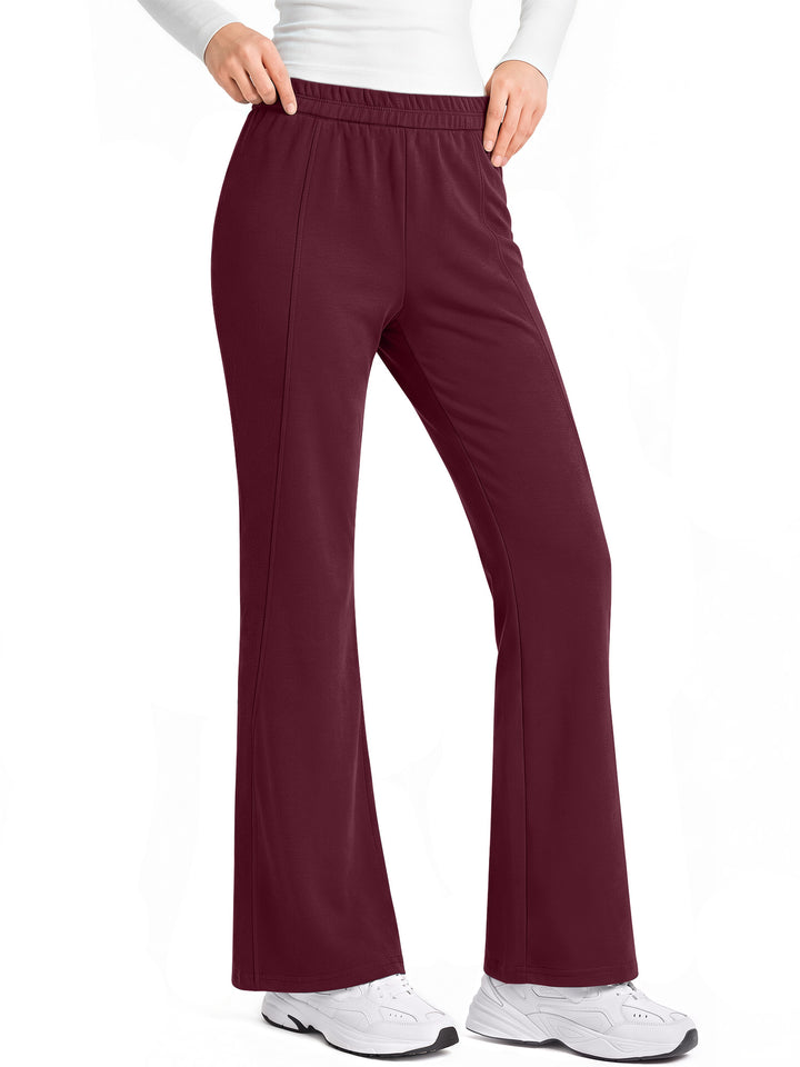 Fantaslook Flare Sweatpants for Women High Waisted Lightweight Yoga Pants Workout Bootcut Pants