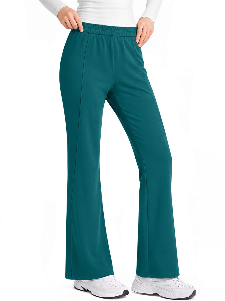 Fantaslook Flare Sweatpants for Women High Waisted Lightweight Yoga Pants Workout Bootcut Pants