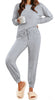 Fantaslook Womens Pajamas Sets Long Sleeve Top And Pant With Pockets Lounge Wear Set Oufits