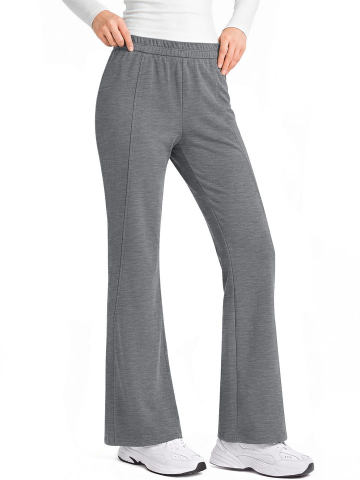 Fantaslook Flare Sweatpants for Women High Waisted Lightweight Yoga Pants Workout Bootcut Pants