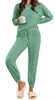 Fantaslook Womens Pajamas Sets Long Sleeve Top And Pant With Pockets Lounge Wear Set Oufits