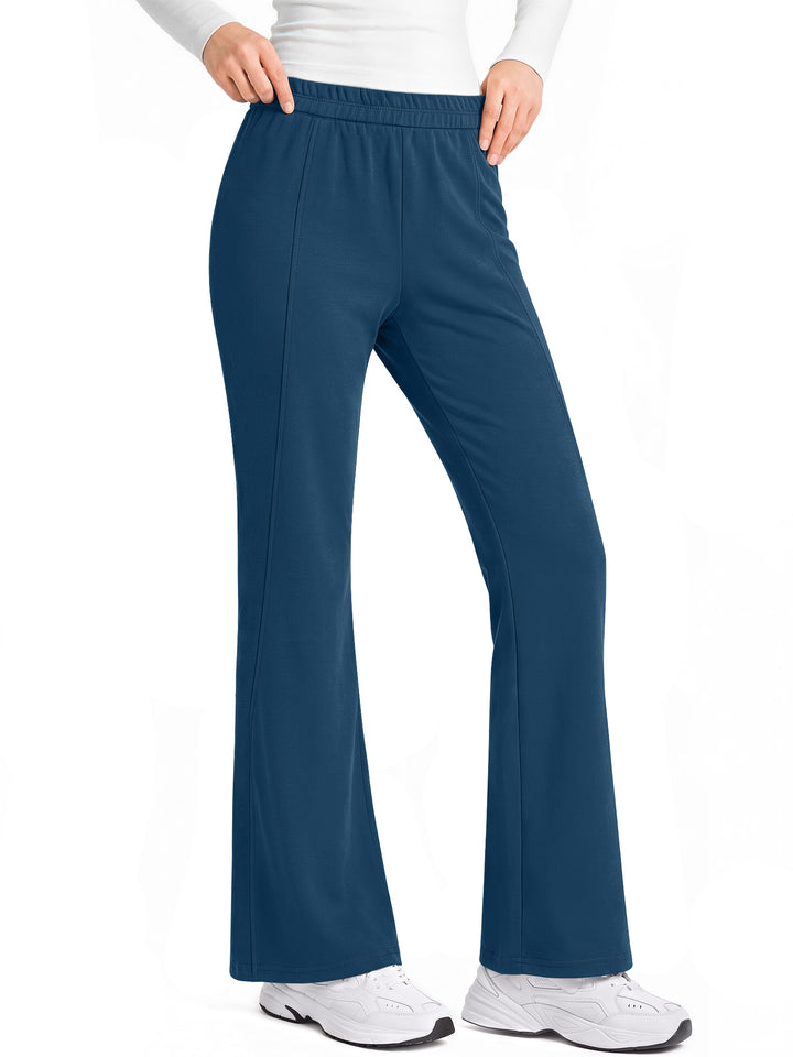 Fantaslook Flare Sweatpants for Women High Waisted Lightweight Yoga Pants Workout Bootcut Pants
