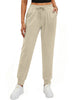 Fantaslook Womens Joggers with 3 Pockets Tapered Casual Sweatpants for Lounging Drawstring Athletic Pants Jogging Workout and Gym