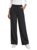 Fantaslook Wide Leg Jeans for Women Elastic High Waisted Drawstring Pants Pull On Baggy Soft Denim Pants with Pockets