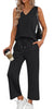 Fantaslook Womens Two Pieces Sets Summer Outfits Tank Tops and Wide Leg Pants Matching Sets Casual Loungewear