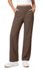 Fantaslook Yoga Pants for Women Wide Leg Pants with Pockets High Waisted Casual Work Dress Pants