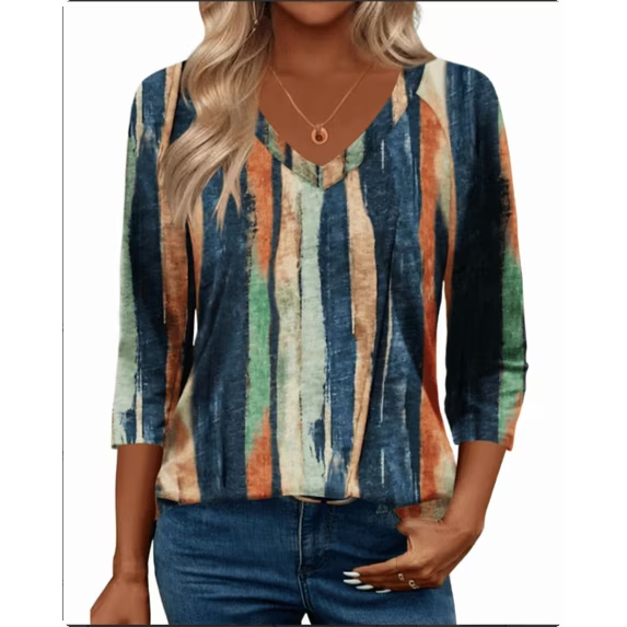Fantaslook Women Tunic Tops Casual Long Sleeve Shirts Crew Neck Fall Tops Basic Tees Floral Dressy Blouses