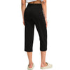 Rosvigor Womens Yoga Capris Pants High Waist Leggings Woman Workout Pants Straight Leg with Pockets