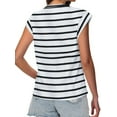 Fantaslook Cap Sleeve Tops for Women Casual Crewneck Tank Tops Summer Basic Tee Shirts