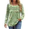 Fantaslook Long Sleeve Shirts for Women Fall Dressy Casual Blouses Fashion Pleated Tunic Tops