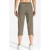 Rosvigor Womens Cargo Capris Lightweight Hiking Pants Outdoor Athletic Quick Dry Travel Pants with Pockets