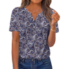 Fantaslook Womens Blouses Dressy Casual Tops Summer Short Sleeve V Neck Shirts Business Work Blouses