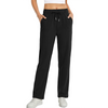 Fantaslook Womens Pants Stretch Knit Casual Lounge Pants Drawstring Athletic Work Pants with Pockets