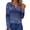 Fantaslook Henley Long Sleeve Shirts for Women Casual V Neck Fall Tops Dressy Work Blouses