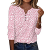 Fantaslook Henley Long Sleeve Shirts for Women Casual V Neck Fall Tops Dressy Work Blouses