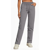 Fantaslook High Waisted Jeans for Women Straight Leg Stretchy Pants Elastic Waist Denim Pants with Pockets