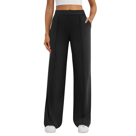 Fantaslook Womens Dress Work Pants Business Casual Stretchy Pants High Waisted Trousers with Pockets