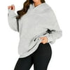Fantaslook Hoodies for Women Oversized Fleece Sweatshirts Long Sleeve Pullover Tops Fall Outfits with Pocket
