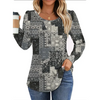 Fantaslook Pleated Blouses for Women Dressy Casual Long Sleeve Shirts Fall Tunic Tops