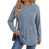 Fantaslook Color Block Long Sleeve Shirts for Women Lightweight Fall Sweaters Dressy Casual Tunic Tops