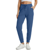 Fantaslook Scubaknit Pants for Women Elastic Waist Drawstring Tapered Lounge Pants with Pockets Casual Joggers