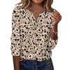 Fantaslook Henley Long Sleeve Shirts for Women Casual V Neck Fall Tops Dressy Work Blouses
