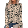 Fantaslook Plus Size Womens Long Sleeve Shirts Fall Tunic Tops Casual Crewneck Floral Blouses