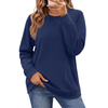 Fantaslook Pullover Sweatshirts for Women Crewneck Long Sleeve Shirts Casual Tunic Tops Fall Clothes