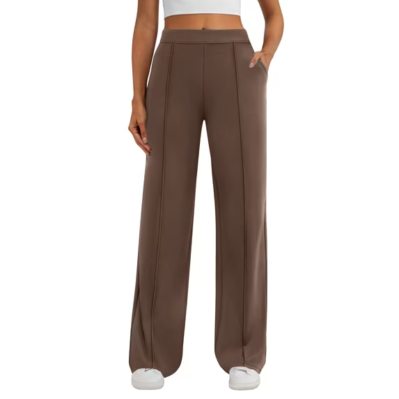 Fantaslook Womens Dress Work Pants Business Casual Stretchy Pants High Waisted Trousers with Pockets