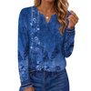 Fantaslook Henley Long Sleeve Shirts for Women Casual V Neck Fall Tops Dressy Work Blouses