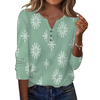 Fantaslook Henley Long Sleeve Shirts for Women Casual V Neck Fall Tops Dressy Work Blouses