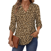 Fantaslook Roll Up Blouses for Women Dressy Casual Long Sleeve Tunic Tops V Neck Shirts Work Blouses