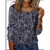 Fantaslook Blouses for Women Henley Long Sleeve Shirts Dressy Casual Fall Tops Work Blouses