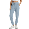 Fantaslook Scubaknit Pants for Women Elastic Waist Drawstring Tapered Lounge Pants with Pockets Casual Joggers