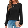 Fantaslook Womens Long Sleeve Shirts Casual Tunic Tops Work Dressy Blouses Fall Sweaters