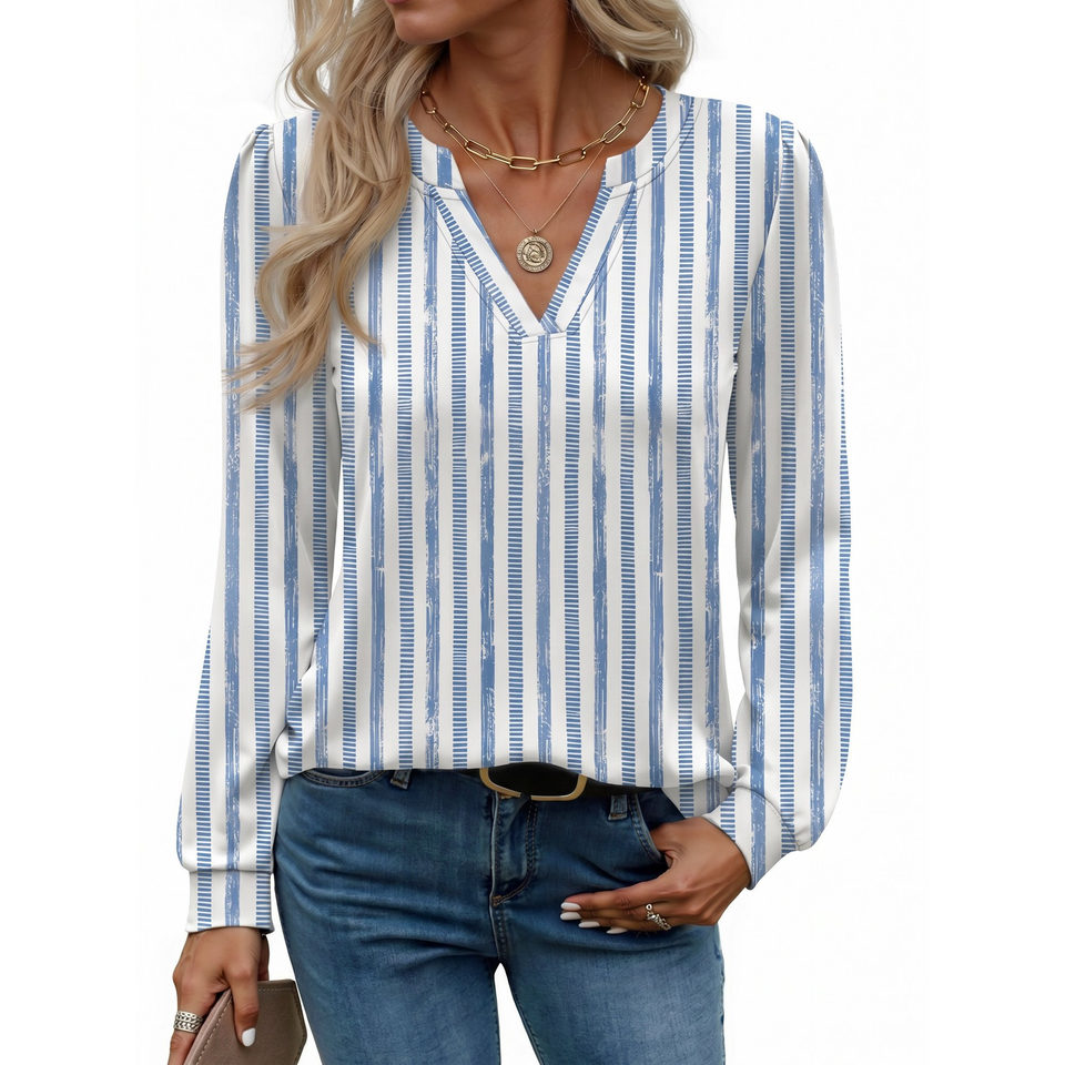Fantaslook Womens Tops Long Sleeve V Neck Blouses Business Casual Shirts Fall Fashion Dressy Tops