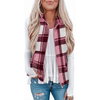 Fantaslook Women Plaid Outwear Vest Lightweight Sleeveless Jackets Zipper Fall Winter Coats with Pockets
