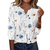 Fantaslook Henley Long Sleeve Shirts for Women Casual V Neck Fall Tops Dressy Work Blouses