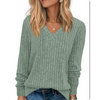 Fantaslook V Neck Long Sleeve Shirts for Women Dressy Casual Fall Tops Lightweight Tunic Pullover Fashion Clothes