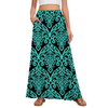 Fantaslook Long Skirts for women Boho Casual Maxi Skirt Trendy Elastic Waist Flowy Skirts with Pockets