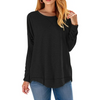 Fantaslook Womens Fall Tops Long Sleeve Shirts Casual Tunic Top Basic T Shirts Tees
