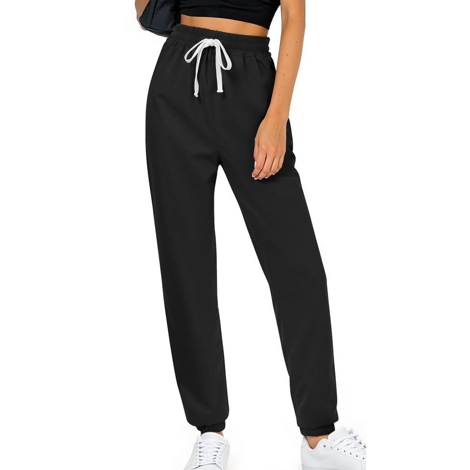 Fantaslook Casual Womens Sweatpants Lounge Travel Pants Elastic Waist Drawstring Joggers with Pockets Athletic Outfits