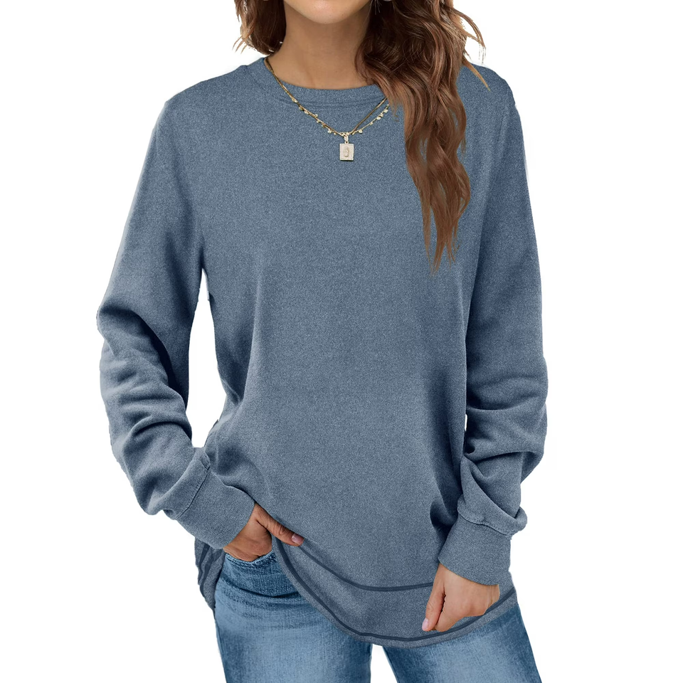 Fantaslook Sweatshirts for Women Crewneck Casual Long Sleeve Shirts Tunic Tops