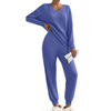 Fantaslook Womens Pajamas Sets Long Sleeve Shirts and Drawstring Pants With Pockets Two Piece Lounge Sets Fall Oufits