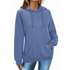Fantaslook Womens Hoodies Casual Long Sleeve Waffle Pullover Tops Oversized Hooded Sweatshirts with Pocket