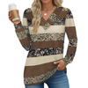 Fantaslook V Neck Blouses for Women Dressy Casual Tops Button Long Sleeve Shirts Trendy Fall Tops